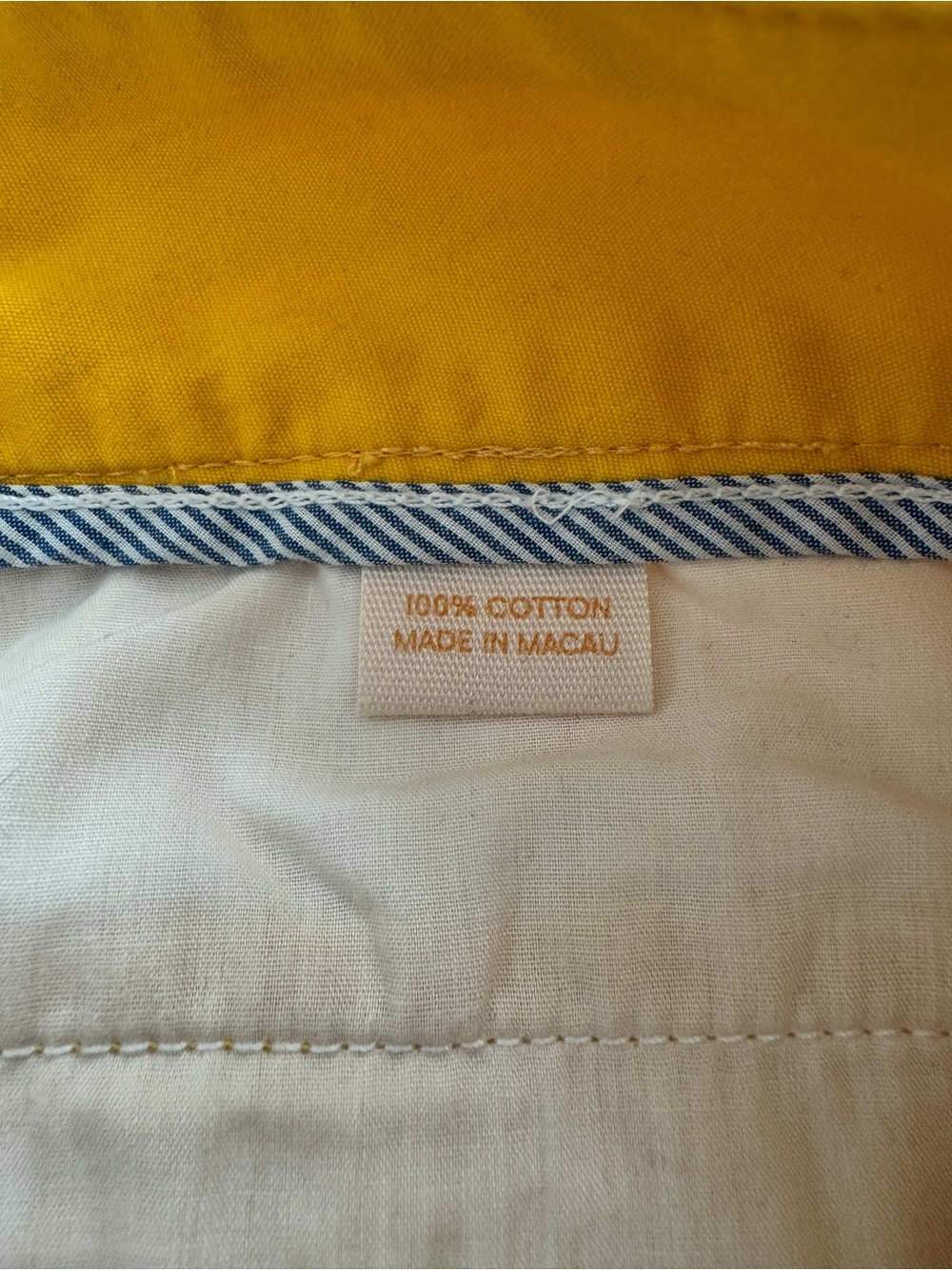 J.Crew Classic Twill Chino Pants Size 0 Mustard Yellow Cuffed Hem - Picture 4 of 10